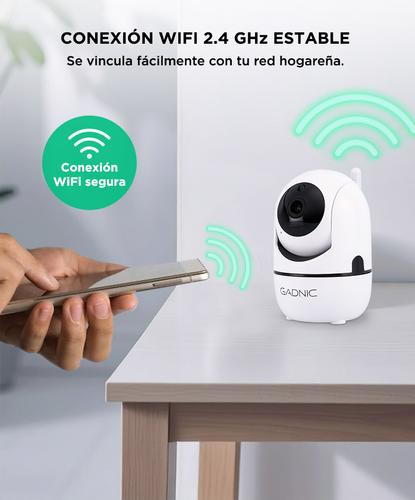 Cámara de Seguridad Gadnic Motorizada WiFi Micrófono Integrado  - 3