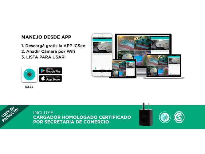 Cámaras de Seguridad Gadnic SX9 x2 IP WiFi P2P Motorizadas Full Hd Visión Nocturna - 3