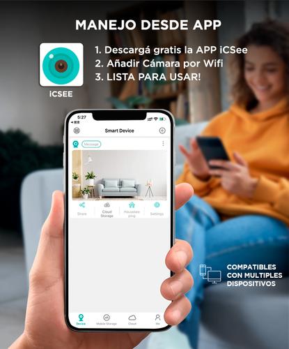 Cámara de Seguridad Gadnic SX9 IP Motorizada WiFi P2P Full Hd Visión Nocturna Outlet - 4