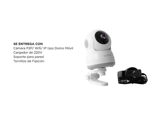 Cámara de Seguridad Gadnic SX10 IP WiFi Motorizada con Audio HD Visión Nocturna - 6