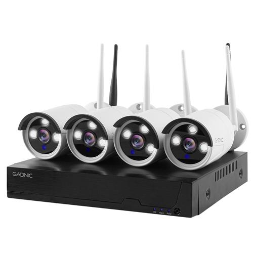 Cámaras de Seguridad x4  NVR Gadnic SX24 Interior  Exterior IP WiFi Visión Nocturna 1Tb - 0