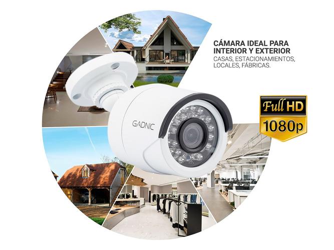 Kit x4 Cámaras de Seguridad Gadnic DVRKIT19 Con DVR Más Accesorios - 2