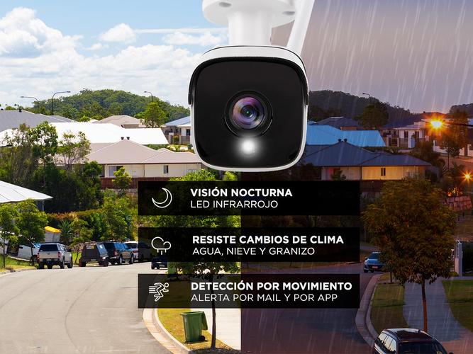 Cámara de Seguridad Gadnic SX37 Bullet Interior  Exterior IP WiFi Full HD Visión Nocturna - 3