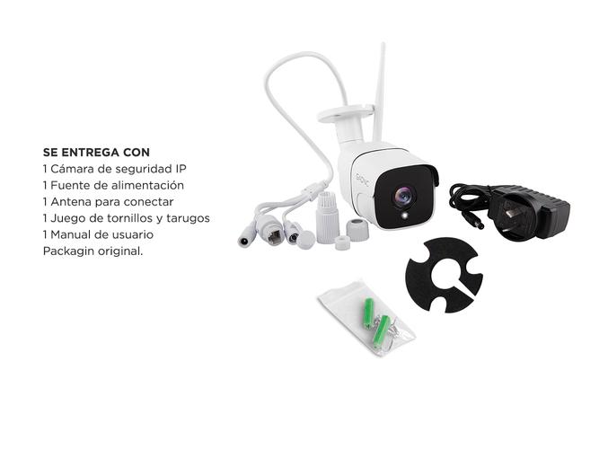 Cámara de Seguridad Gadnic SX37 Bullet Interior  Exterior IP WiFi Full HD Visión Nocturna - 6