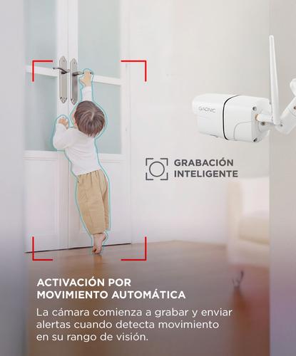 Cámara de Seguridad Gadnic SX37 Bullet Interior  Exterior IP WiFi Full HD Visión Nocturna - 2