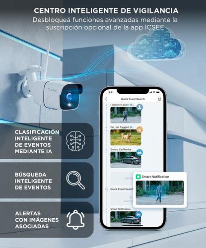 Cámara de Seguridad Gadnic SX37 Bullet Interior  Exterior IP WiFi Full HD Visión Nocturna - 5