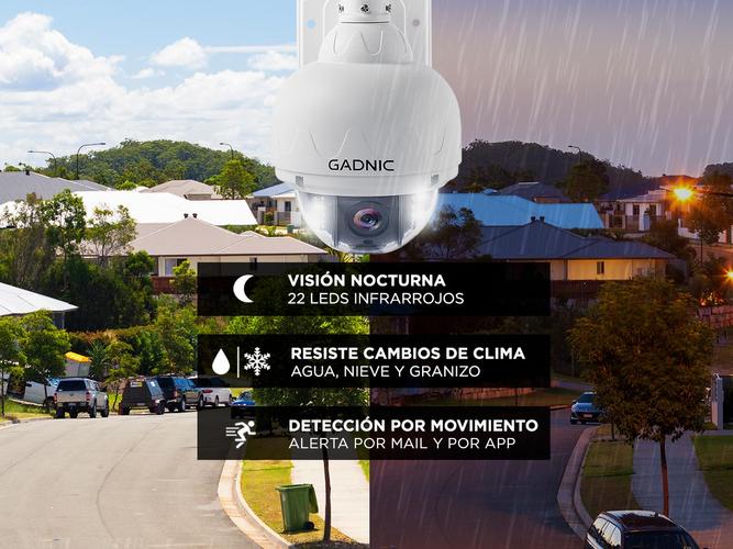 Kit x2 Cámaras de Seguridad Gadnic Domo con Vision Nocturna Wifi Full HD - 3