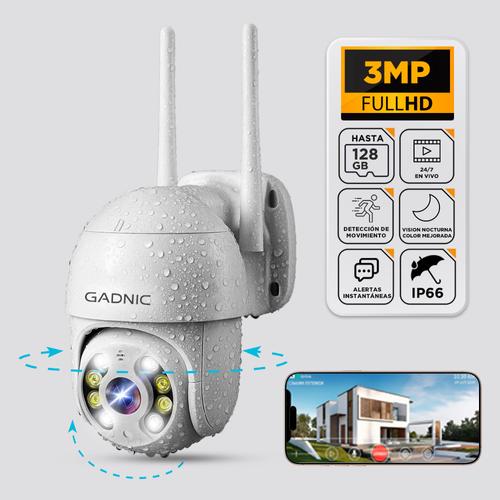 Cámara IP GADNIC 360° Visión Nocturna Full HD - 0
