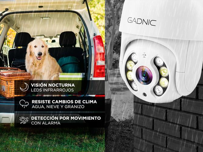 Camara de Seguridad Wifi IP Gadnic DM200W Full HD Motorizada - 2