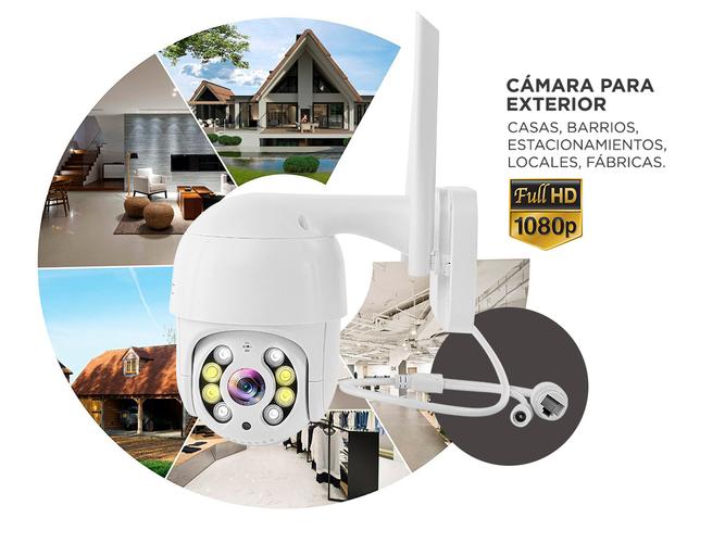 Camara de Seguridad Wifi IP Gadnic DM200W Full HD Motorizada - 3