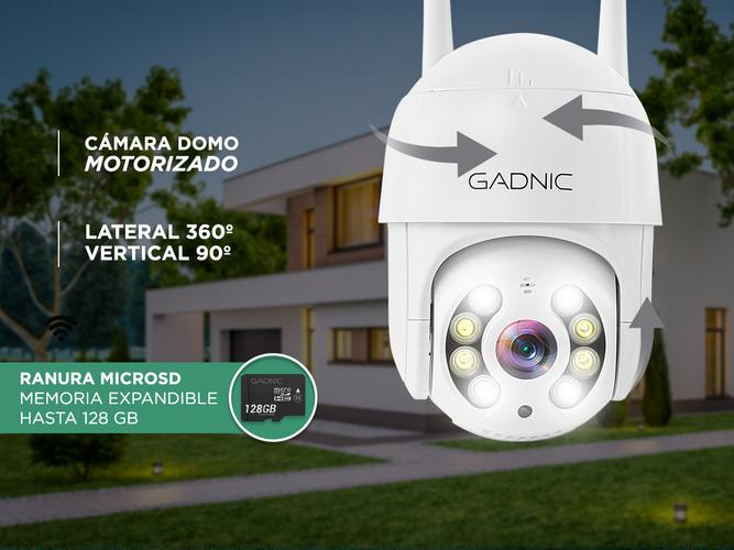 Camara de Seguridad Wifi IP Gadnic DM200W Full HD Motorizada - 4