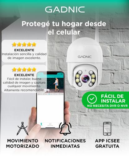 Cámara IP GADNIC 360° Visión Nocturna Full HD - 1