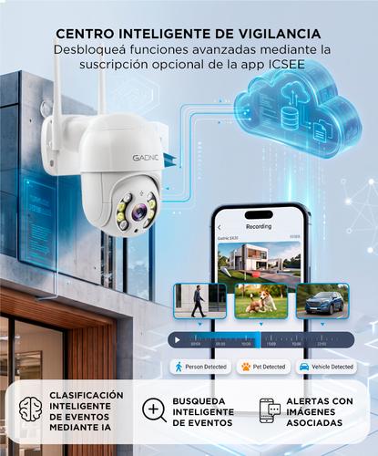 Cámara IP GADNIC 360° Visión Nocturna Full HD - 5