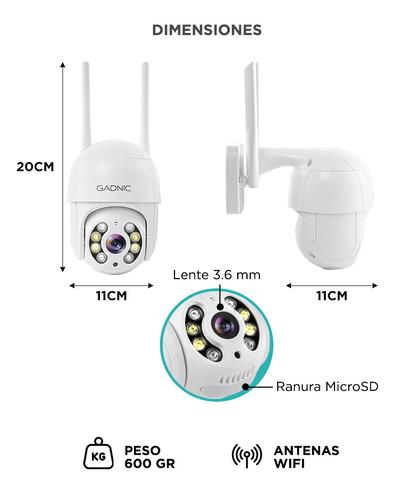 Camara de Seguridad Wifi IP Gadnic DM200W Full HD Motorizada Usado - 5