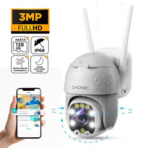 Camara De Seguridad Gadnic DM300W IP WIFI Para Exteriores 1080P Visión Nocturna - 0