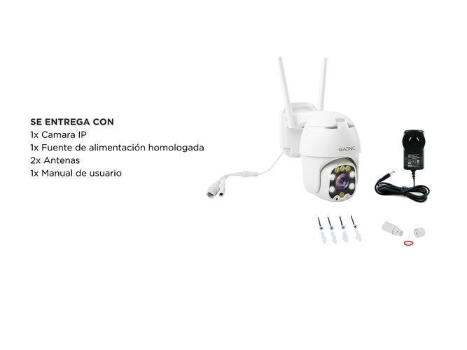 Camara De Seguridad Gadnic DM300W IP WIFI Para Exteriores 1080P Visión Nocturna - 6