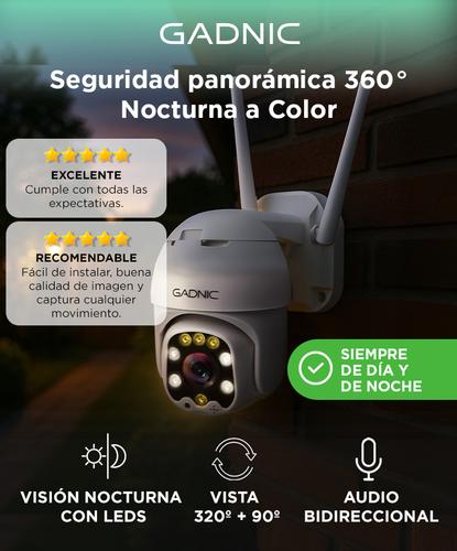 Camara De Seguridad Gadnic DM300W IP WIFI Para Exteriores 1080P Visión Nocturna - 1
