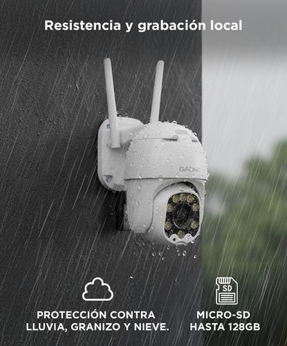 Camara De Seguridad Gadnic DM300W IP WIFI Para Exteriores 1080P Visión Nocturna - 4