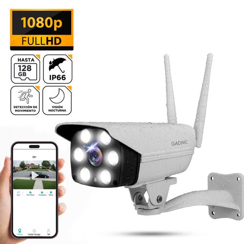 Camara De Seguridad Gadnic CM200W IP WIFI Exteriores HD 1080P  - 0