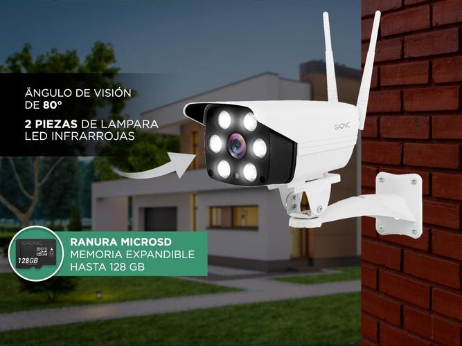Camara De Seguridad Gadnic CM200W IP WIFI Exteriores HD 1080P  Usado - 2