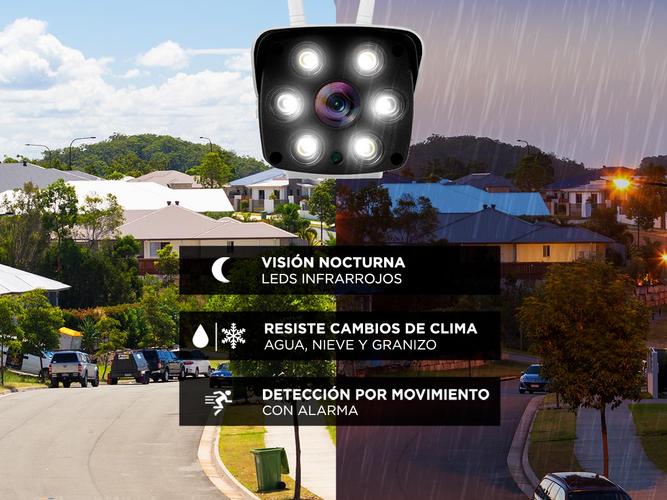 Camara De Seguridad Gadnic CM200W IP WIFI Exteriores HD 1080P  Usado - 3