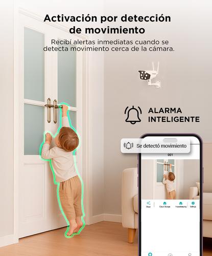 Camara De Seguridad Gadnic CM200W IP WIFI Exteriores HD 1080P  - 2