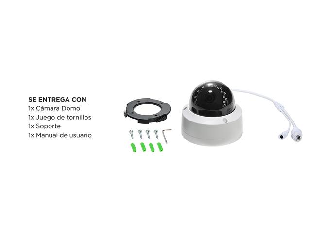 Cámara de Seguridad CMD4322 Gadnic Domo 3MP Bluetooth Visión Nocturna  - 5