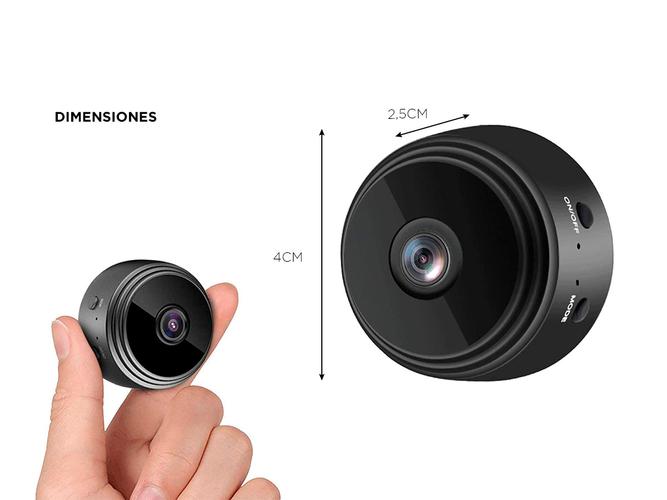 Mini Cámara Oculta Gadnic Espía Wifi Hd 1080p Visión Nocturna - 5