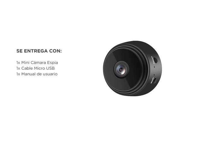 Mini Cámara Oculta Gadnic Espía Wifi Hd 1080p Visión Nocturna - 6
