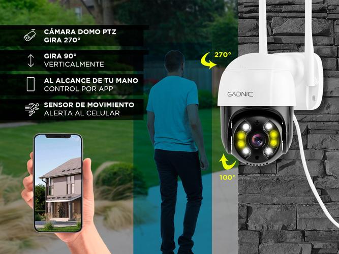 Cámara de Seguridad Gadnic P245F22 Domo 3MP IP66 Wifi Visión Nocturna - 2