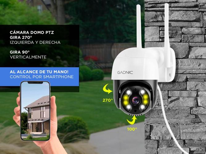 Cámara de Seguridad Gadnic P245F22 Domo 3MP IP66 Wifi Visión Nocturna - 2