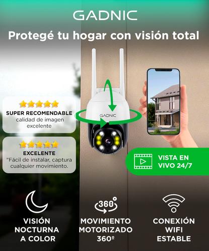 Cámara de Seguridad Gadnic P245F22 Domo 3MP IP66 Wifi Visión Nocturna Outlet - 1