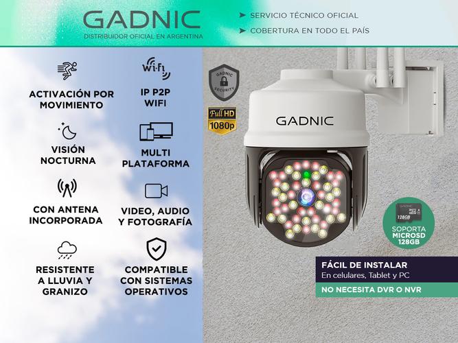 Cámara de Seguridad Gadnic P46KM Con Sistema de Grabación - 1