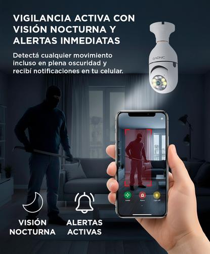 Cámara de Seguridad FULL HD Gadnic Domo Con Visión Nocturna Y Detección de Movimiento  - 2