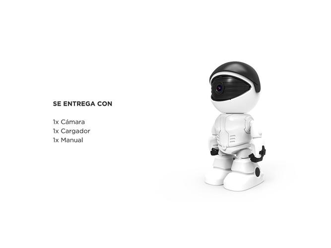 Cámara de Seguridad Robot Gadnic Visión día/noche - 6