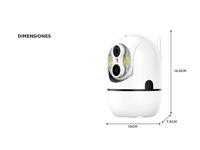 Kit X3 Cámaras de Seguridad Gadnic con Lente Dual - 5