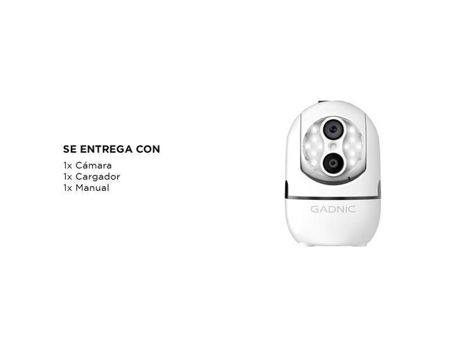 Cámara De Seguridad Gadnic Con Lente Dual y Visión Nocturna - 6