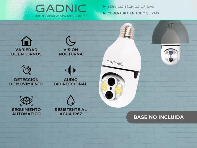Cámara de Seguridad Gadnic tipo Bulbo Doble - 1