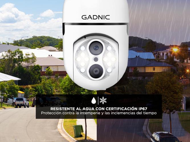 Cámara de Seguridad Gadnic tipo Bulbo Doble - 2