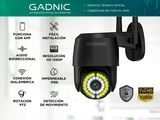 Cámara de Seguridad Gadnic Audio Bidireccional - 1