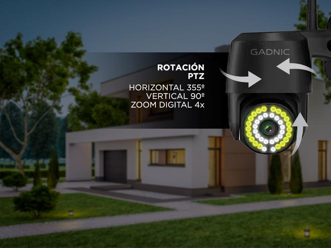 Cámara de Seguridad Gadnic Audio Bidireccional - 4