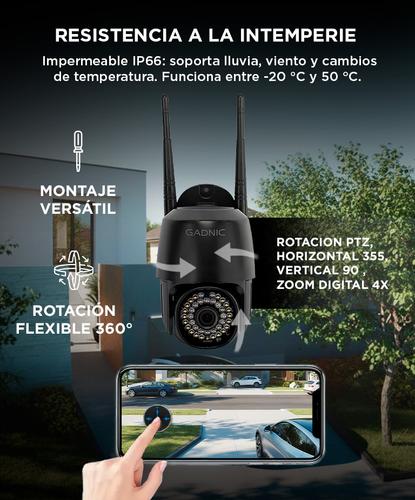 Cámara de Seguridad Gadnic Audio Bidireccional - 2