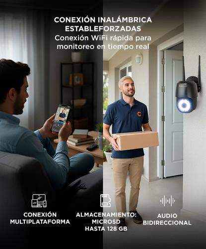 Cámara de Seguridad Gadnic Audio Bidireccional - 4