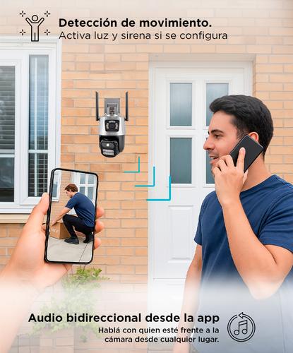 Cámara de Seguridad Dual Gadnic con Sirena Outlet - 4
