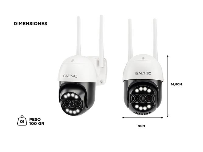 Cámara de Seguridad Gadnic 4K 8MP - 5