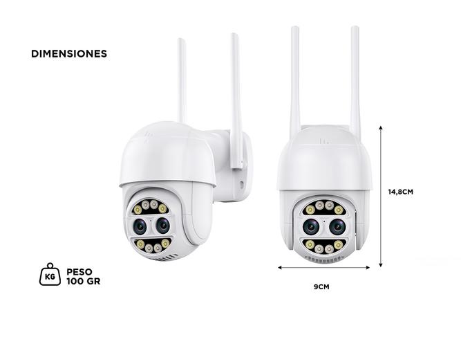 Cámara de Seguridad Gadnic 4K 8MP Usado - 5