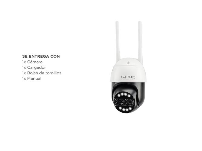 Cámara de Seguridad Gadnic 4K 8MP - 6