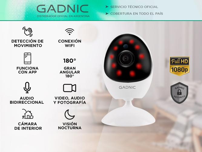 Cámara de Seguridad Gadnic 1080 Full Hd 2MP - 1