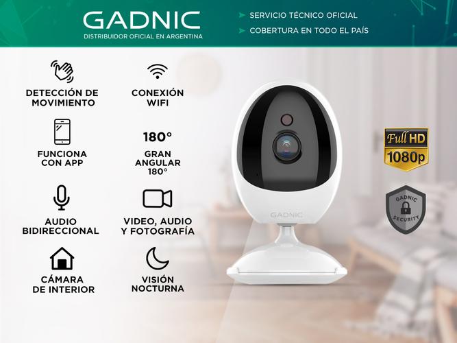 Cámara de Seguridad Gadnic 1080 Full Hd 2MP Usado - 1