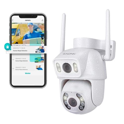 Cámara de Seguridad Gadnic Doble Lente 4k 8MP - 0